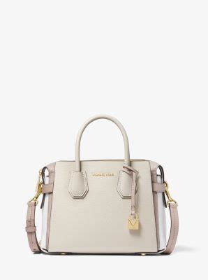 tri color michael kors|Michael Kors leather satchel.